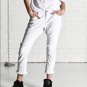 One teaspoon lonely boys white wht beauty denim